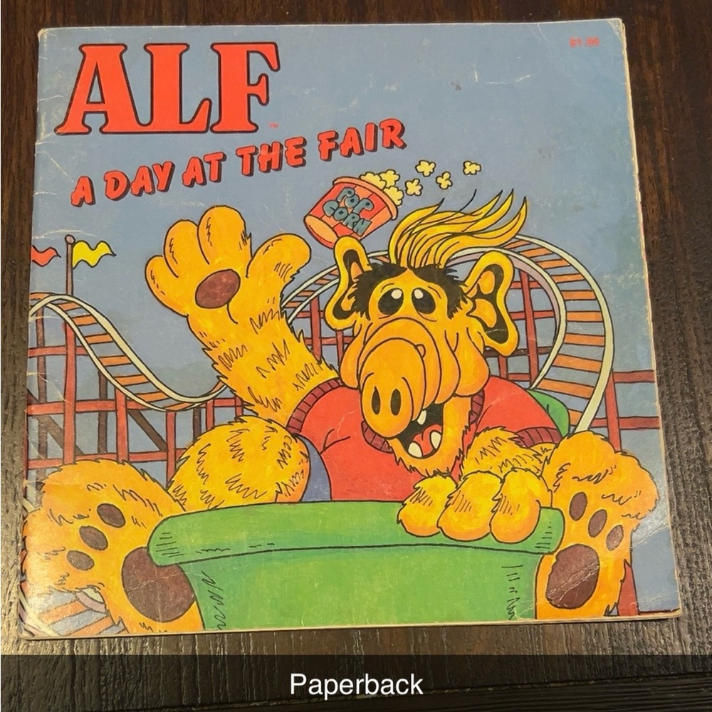 Vintage 1987 ALF A Day at the Fair Paperback